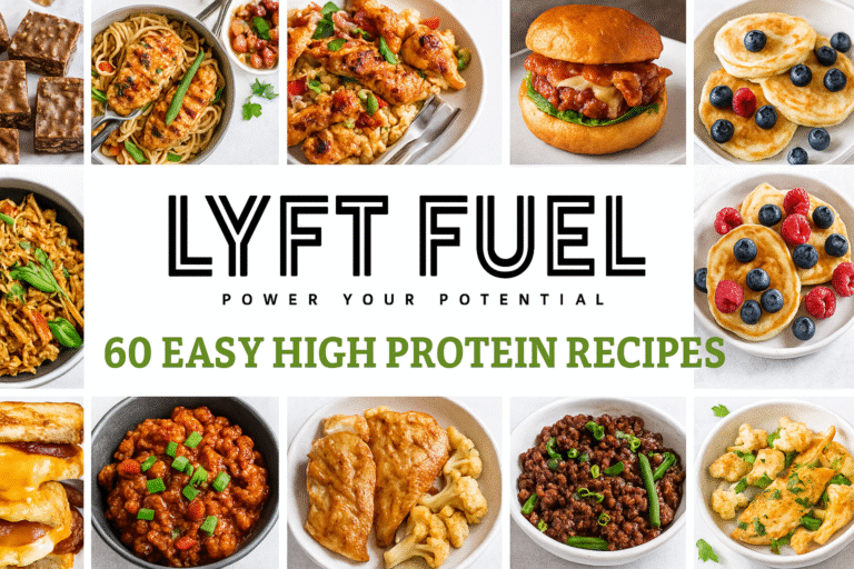 LYFT Fuel: 60 High-Protein Recipes for Savage Gains E-book